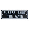AB Tools Two Garden Gate Signs - 'Beware of Dog'