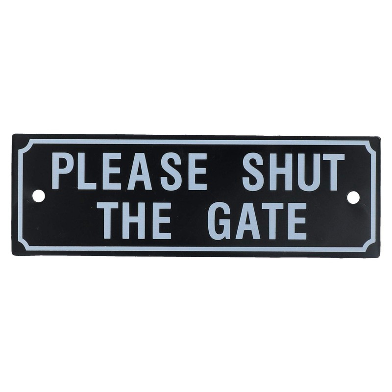 AB Tools Two Garden Gate Signs - 'Beware of Dog'