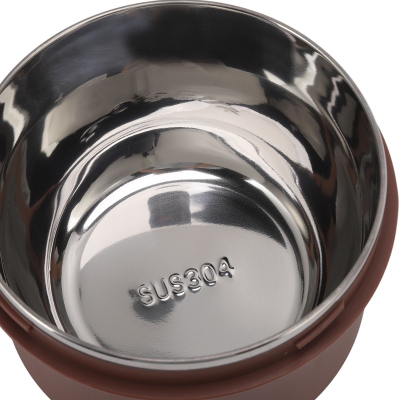 Stainless Steel Noodle Bowl Lunch Box Double Layer Ramen Bowl