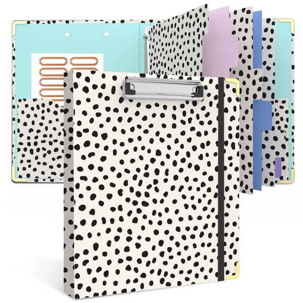 3 Ring Binder 1 Inch, Cute Round Ring Binders with