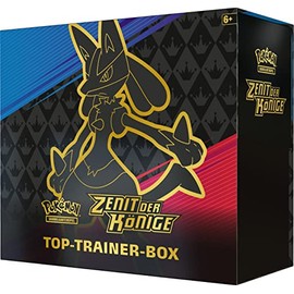 Pokémon Pokémon-Sammelkartenspiel: Top-Trainer-Box Zenit der Könige (10 Boosterpacks & Premium-Zubehör)