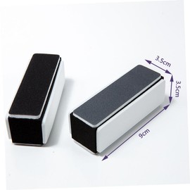 TEHAUX 20pcs Polishing Sponge Block for Nail Buffering Walnut Bodhi and Amber Artworks Textured Sides for Natural False Nails Sanding Tool for DIY Art