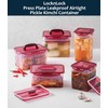 Lock & Lock BPA Free Rectangular Pickle Kimchi Press Ferment