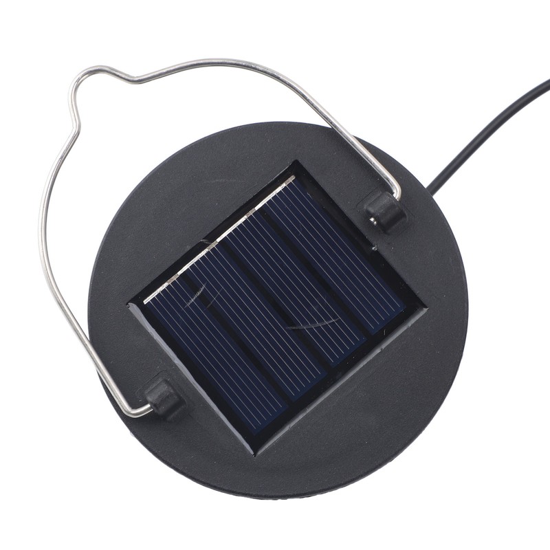 Solar Powered Patio Lamp LED Hanging Light Retro Decorative Lantern
