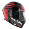 MT Stinger 2 full face helmet Tron gloss black red