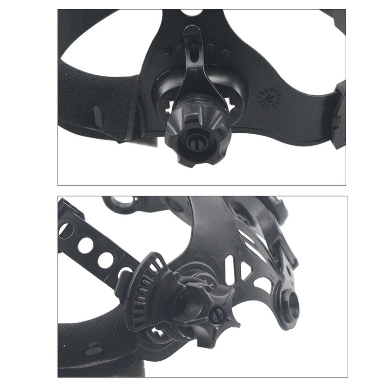 Perfeclan Sweat Absorbing Welding Helmet Headgear Breathable Square Hole Adjustable