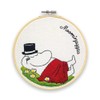 The Crafty Kit Company Moomin Embroidery Craft Kit - Moominpappa