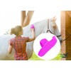 Plastic Curry Comb with Adjustable Strap Horse Pony Care Grooming