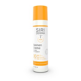 SIRIDERMA Sun Cream SPF30 Mineral Instant Protection for Sensitive Skin Basic, Natural and Highly Compatible Without Nano Particles (without Fragrance)