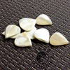 Jazz Tones Guitar Plectrum - White Horn (Single)