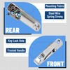 JMTAAT 4Pcs Exterior Door Handle Compatible with 2009-2025 Dodge Ram
