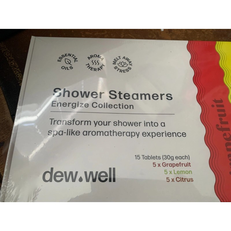 dew.well Dew Well Shower Steamers Aromatherapy Experience 15 Tablets