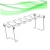 Sosoport Bbq Folding Stainless Steel Chicken Leg Rack Portable Cooking