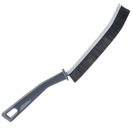 FAYINA Grout Cleaner Scrub Brush Deep Tile Joints - Stiff Angled Bristles for Showers, Bathtubs, Kitchens - Multi-Surface All-Around Household Cleaning Tool