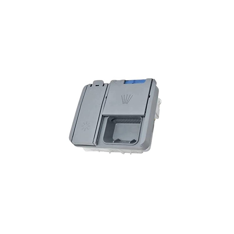 OZBASPAREPART Dishwasher Dispenser Mounting Lock Tablets Storage Box Holder Grey