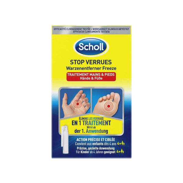 Scholl Freeze 16 Sticks for Hands and Feet for the
