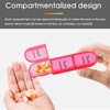 GREENCYCLE Weekly Pill Organizer 3 Times a Day, 7 Day