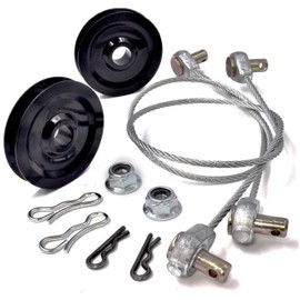HD Switch -2 Kits- 756-04331 746-0968 714-04040 714-0104 712-04063 Deck Lift Pulley, Cable & Hardware Kit for Cub Cadet MTD Troy-Bilt Craftsman Ryobi Yard-Man Columbia