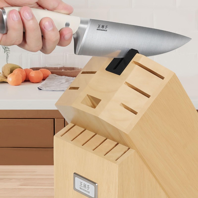 WANGMAZI Premium Knife Set,High Carbon Stainless Steel Forged,Sharp Knives Set