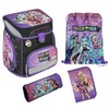 Scooli EasyFit Monster High School Bag Set 5 Pieces, Monster