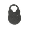 Nautical Cove Antique Solid Iron Lock with Skeleton Keys -