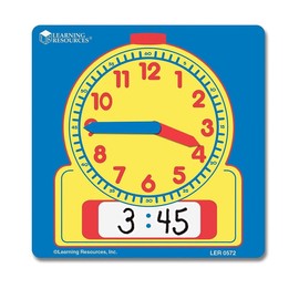 Learning Resources Write and Wipe Student Clocks - Help Kids Practice Time, Math Manipulatives, Homeschool, Classroom Must Haves, Set of 10