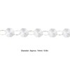 14mm Octagonal Bead String Acrylic Crystal Pearl Chains for Birthday