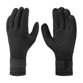 RONGXG 5MM Wetsuit Glove Neoprene Surfing Diving Glove Anti Slip Dive Water Glove Flexible Warm Swimming Mitten Scuba Diving Snorkeling Surfing Kayaking Paddling