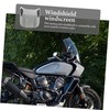 iplusmile Motorcycle Windshield Windscreen Easy Installation Compatible Models Construction Wind