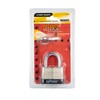 Defense2 Chrome Plated 1 3/4 Inch Laminated Padlock, 4 Pack