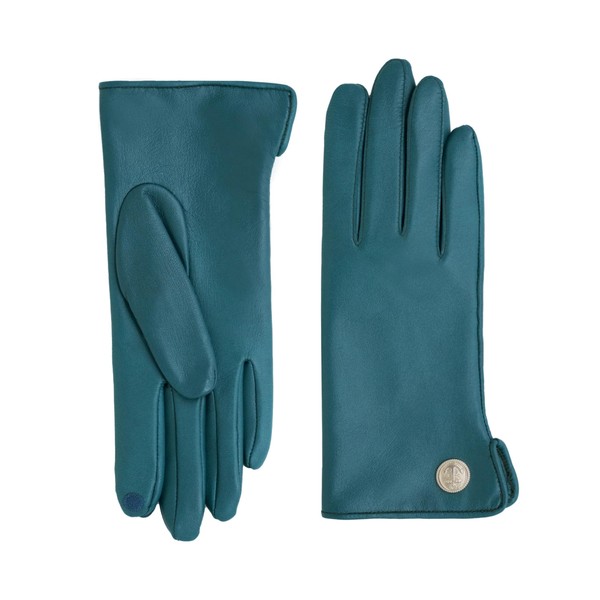 GLOVE STORY Lamb Leather Gloves for Women with 100% Silk