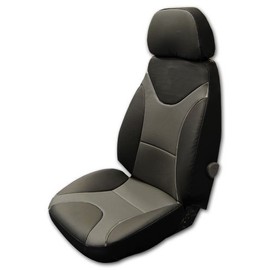 Iggee Caterpillar Cat 330 Cl Excavator Black/Charcoal S.Leather Custom Fit Seat Covers