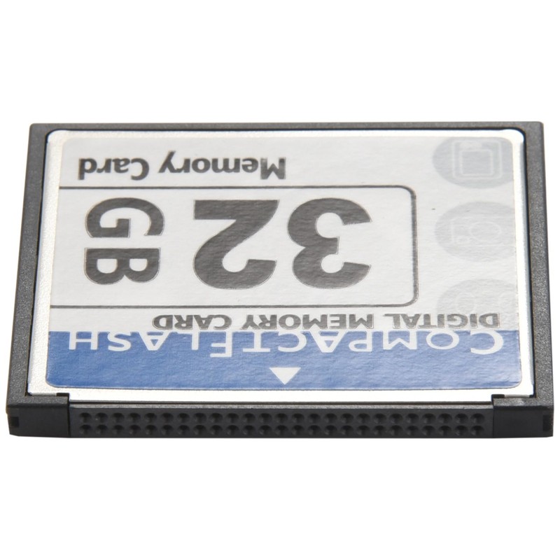 Peakloong Professional 32GB Compact Flash Memory Card(White&Blue)