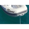 ShirtInStyle Choice of Name Fishing Tackle Boat Sticker for Inflatable