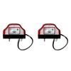 MelTruck® 2 x LED Number Plate Light with Position Light