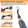 Reciprocating Sander, Variable Speed and USB Charging with LED Light,