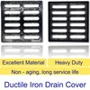 MOSINSBO Cast Iron Drain Grate 12x12 in for NDS Catch