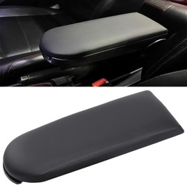 Reposabrazos de Tapa de Consola Central,Cubierta de la caja del Apoyabrazos del coche,Funda Reposabrazos,Cuero Artificial,Compatible para Volkswagen/Golf 4/MK4/Passat B5/POLO/Jetta/98-05 BORA (Negro)