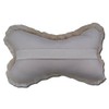 Comfort Sheepskin Neck Pillow Travel Pillow color beige
