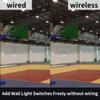 Wireless Lights Switch Kit,USUPERINK 16A Mini Remote Light Switch Receiver,No
