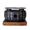 Japanese Yakitori Konro Grill Tabletop Round BBQ Grill Charcoal Stove