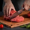 Hiware Wood Cutting Boards for Kitchen, Heavy Duty Bamboo Cutting