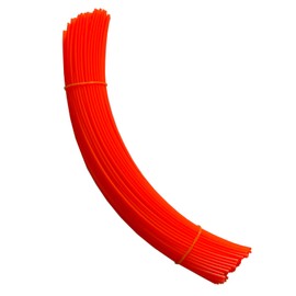 YEUPYL 156 Pieces Precut Round Replacement Line .095 Inches by 12 Inches Length Grass String Trimmer Line, Orange