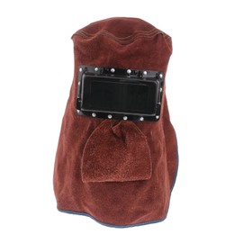 jojofuny Heat Resistant Welding Helmet Auto-darkening Mask Welder Hat Face Cover Protective for Welding 1pc