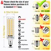 Dimmable E11 Led Bulbs,JDE11 120V 75W Halogen Candelabra Bulbs Replace,T3