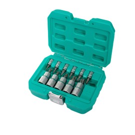 WIESEMANN 1893 Bit Socket Set Suitable for Torx, TX10,15,20,25,27,30,40,45,50,55,60 | 1/4" 1/2" for Torque Wrench, Ratchet Wrench, Impact Power Drills I 81451