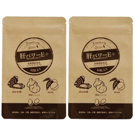 肝パワーE+ ステラ漢方 2袋 / 90粒 [ 亜鉛 にんにく サプリ サプリメント クエン酸 牡蠣 ミネラル ビタミンB 活力 ] (2)