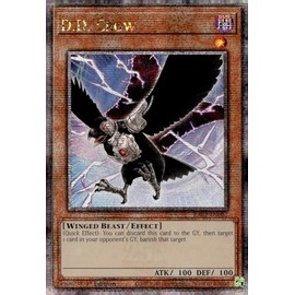 D.D. Crow (Quarter Century Secret Rare) - RA02-EN002 - Quarter Century Secret Rare - 1st Edition