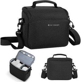 K&F Concept Camera Bag, Shoulder Bag, Camera Shoulder Bag, 01-black, Modern