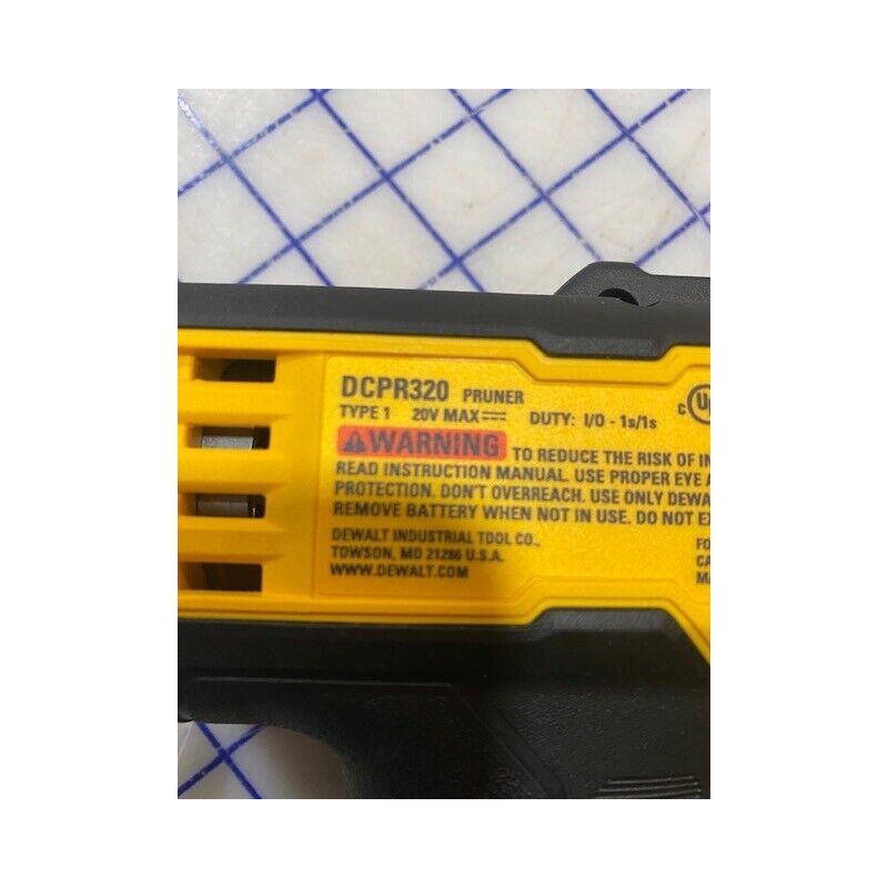DeWalt Blade Set Upper & Lower with Cover Tool Not